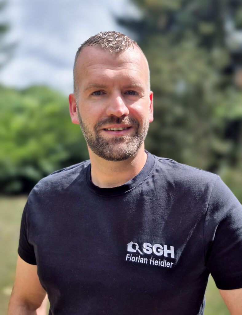 Florian Heidler von SGH Schadstoffuntersuchungen